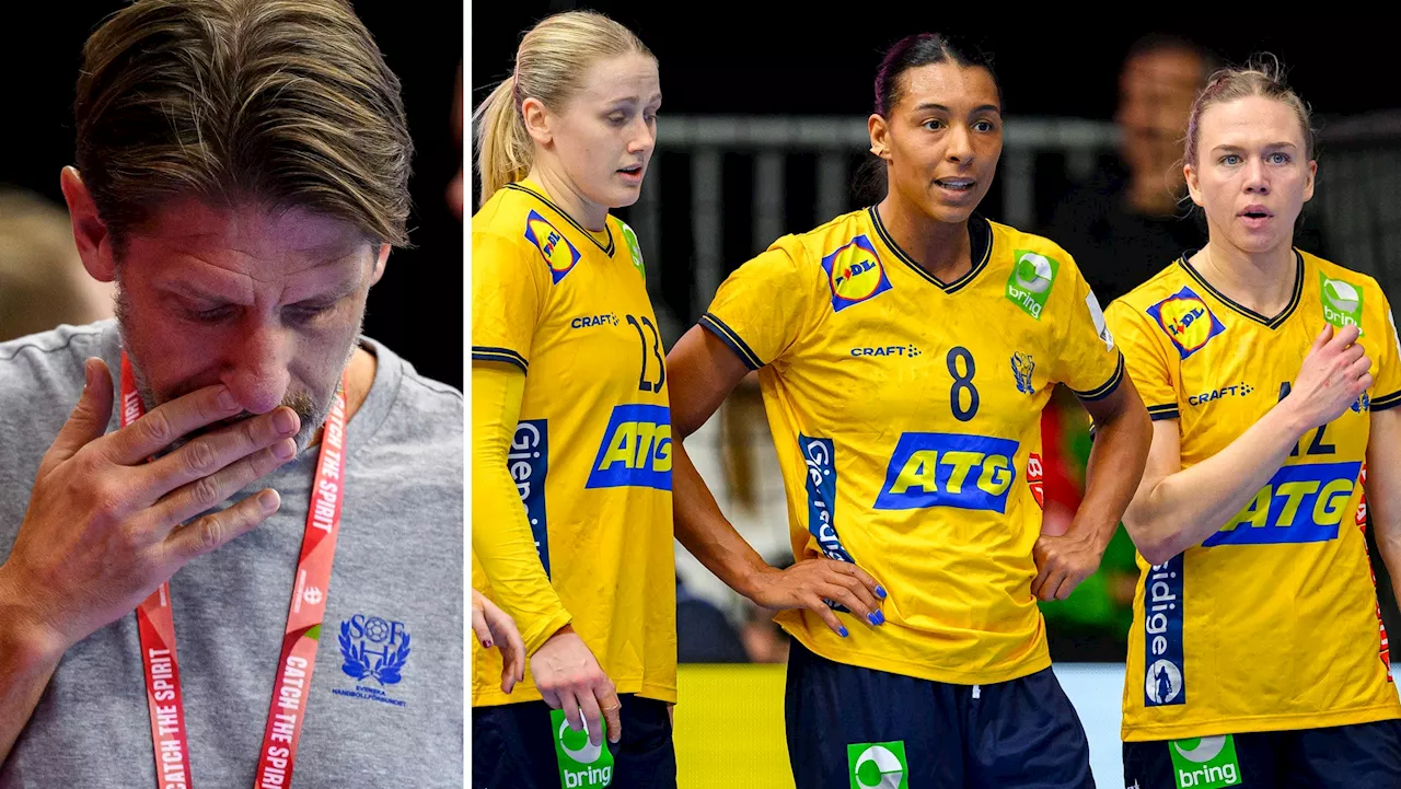 Sverige missar semifinal i handbolls-EM