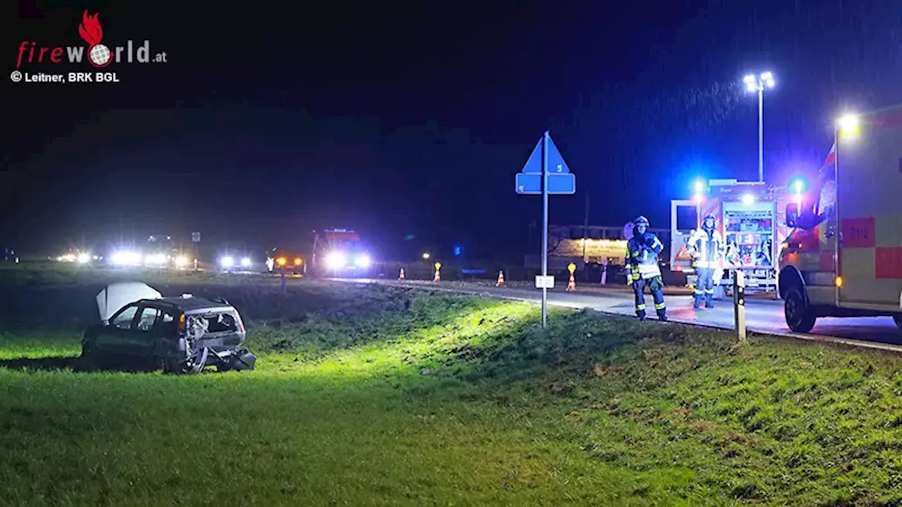 Bayern: Heftiger Auffahrunfall bei Schneizlreuth fordert drei Verletzte