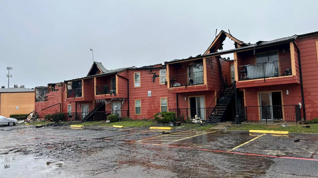 Ashford Santa Cruz Apartments fire in Klein damages several units