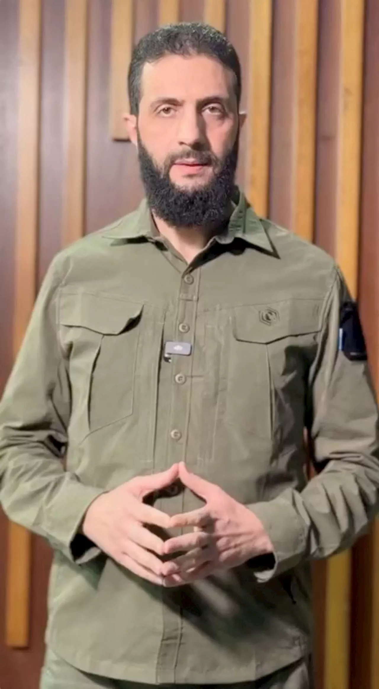 'O futuro é nosso', diz Abu Mohammed al-Golani, líder do grupo rebelde que tomou a Síria