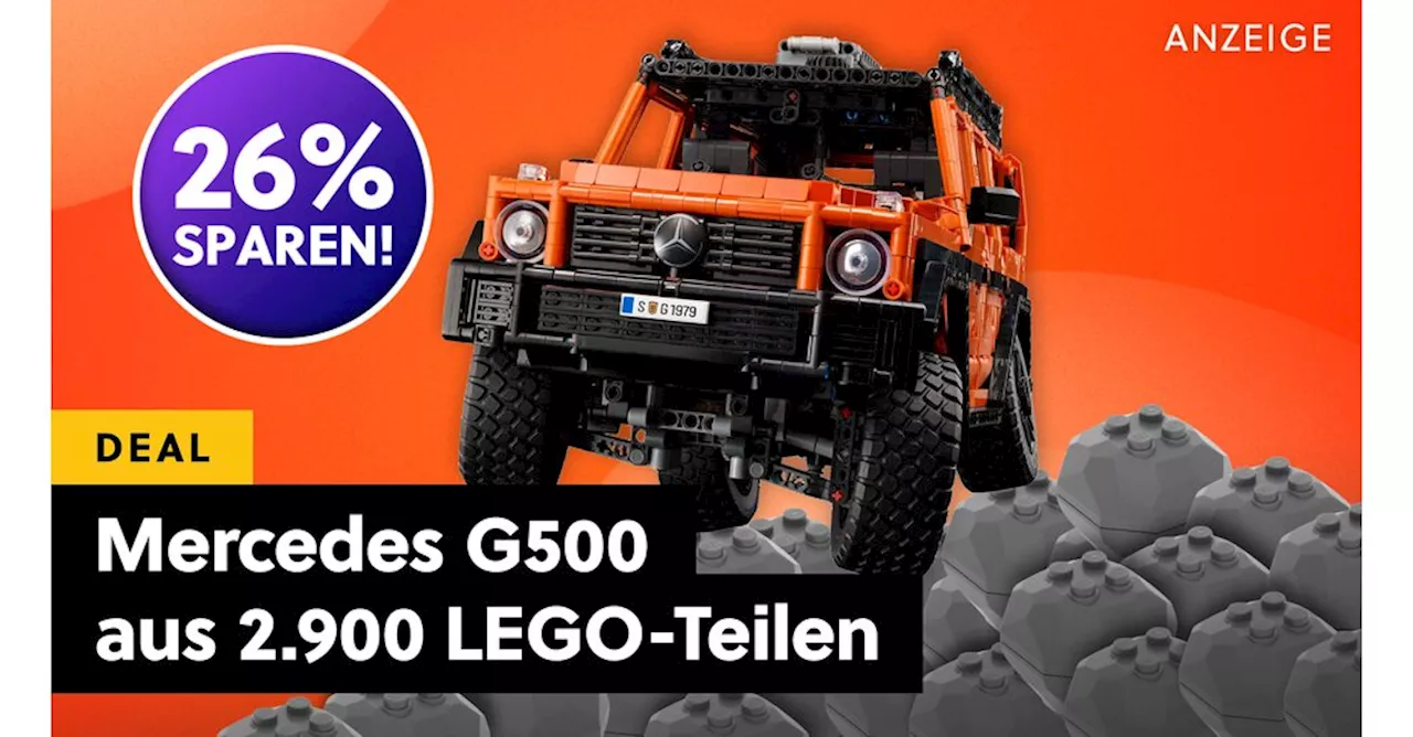 – Lizenzierter Mercedes G500 von LEGO Technic ist das perfekte Geschenk & jetzt im Angebot!