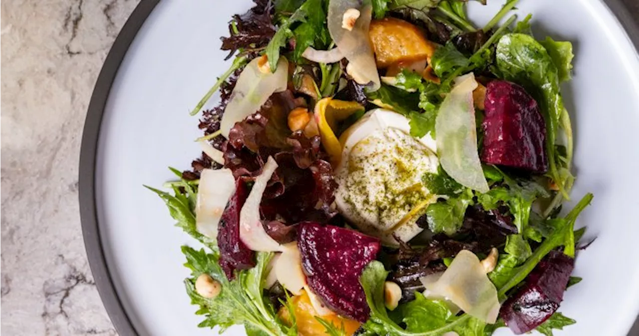 Recipe: Grilled beet and burrata salad