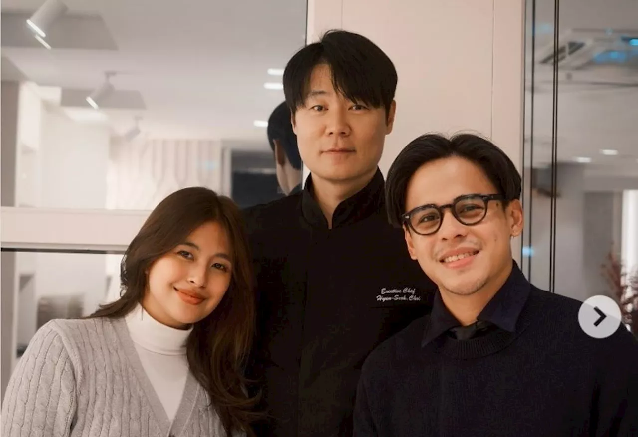 Gabbi Garcia, Khalil Ramos meet Choi Hyun-Seok of 'Culinary Class Wars' in South Korea