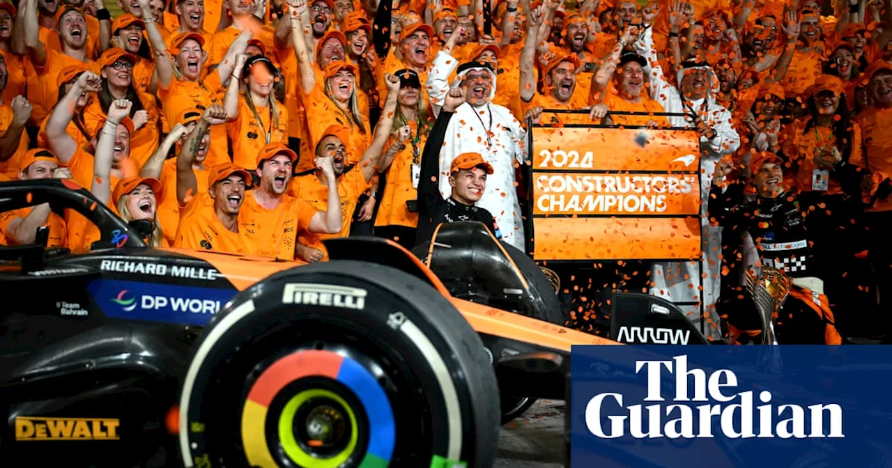 Lando Norris wins Abu Dhabi F1 GP as McLaren take first title since 1998