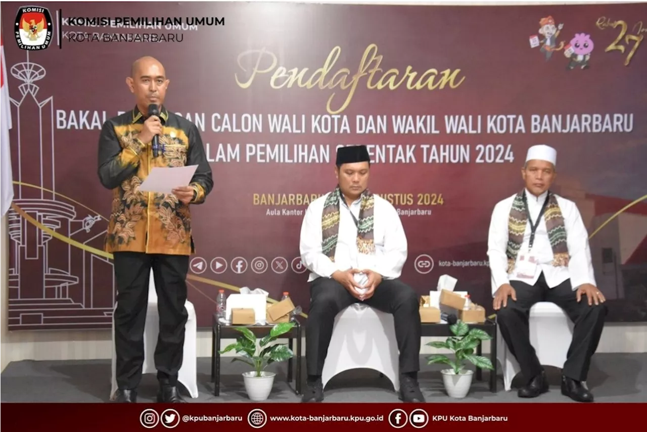 MK Kaji Permohonan Perkara Pilkada Kota Banjarbaru