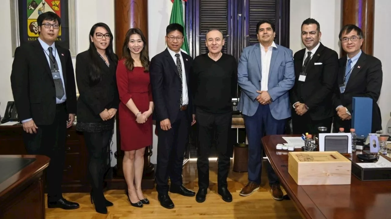 Alfonso Durazo atrae interés de inversión taiwanesa resultado del Plan Sonora