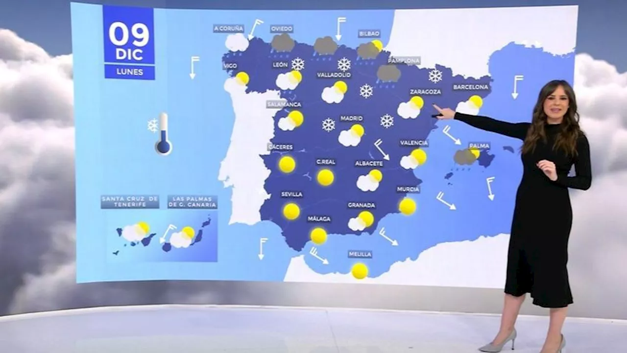 La nieve pone en alerta a 12 CCAA: Asturias y Castilla y León, en aviso rojo por nieve