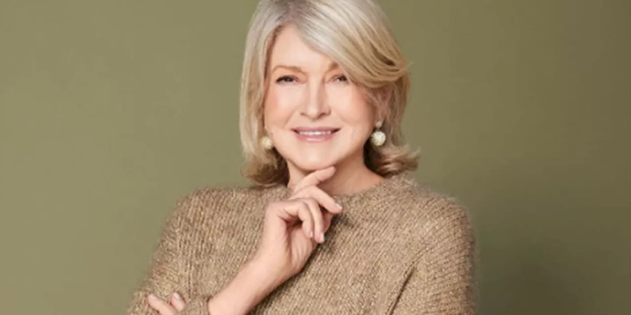 Martha Stewart Rang in Sweater Weather Season With Winter's Coziest Knit