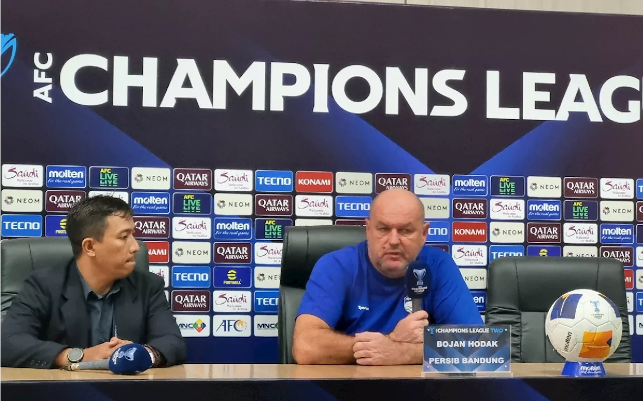 Bojan Hodak Ungkap Rencana Persib Bandung Setelah Gugur di AFC Champions League 2