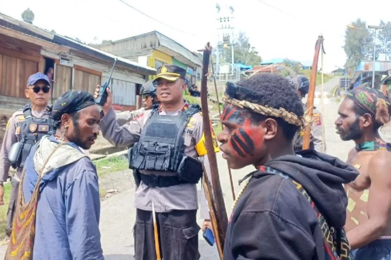 Polisi Ungkap Pemicu Kericuhan Antarpendukung Cabup di Intan Jaya