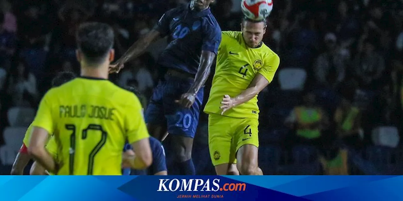 Hasil Piala AFF 2024 Kamboja vs Malaysia 2-2, Pemain Keturunan Selamatkan Harimau Malaya