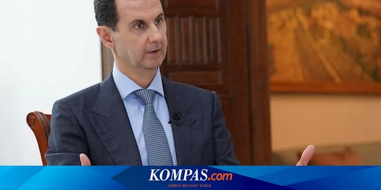 Pemberontak Masuki Damaskus, Presiden Suriah Assad Melarikan Diri