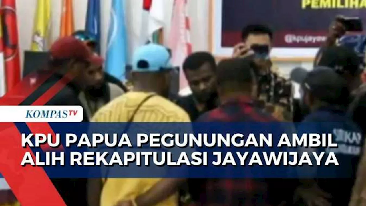 KPU Papua Pegunungan Resmi Ambil Alih Rekapitulasi Jayawijaya