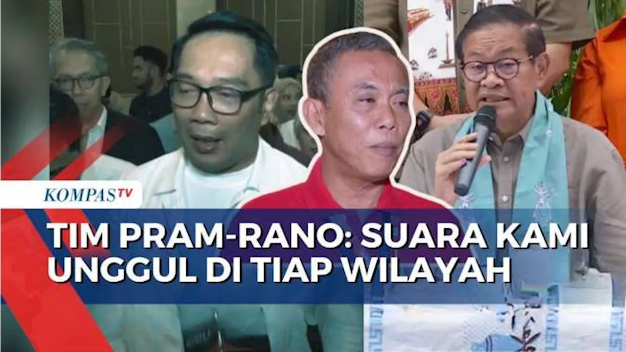 Tim Pramono-Rano Soroti Langkah Tim RK-Suswono 'Walkout' saat Pleno Pilgub Jakarta