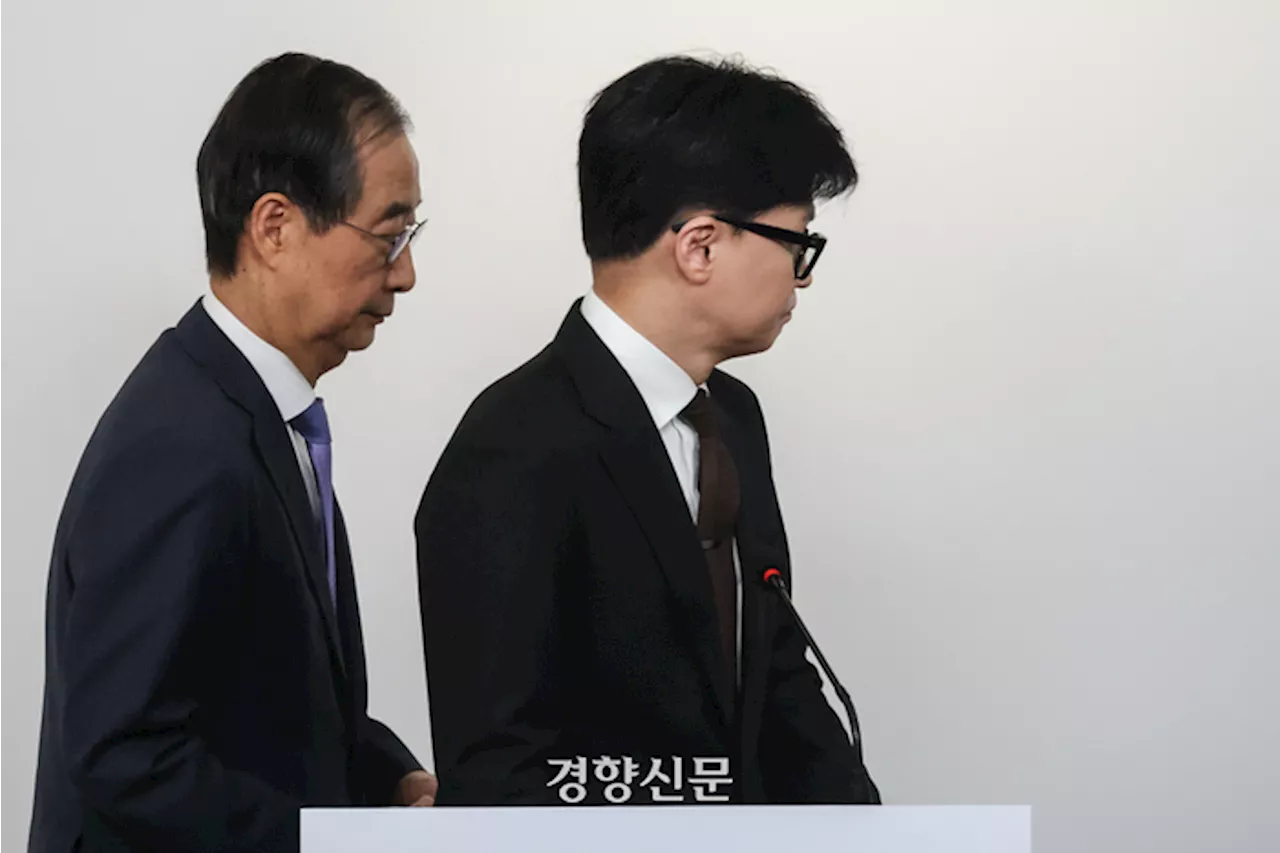 야권, 한덕수·한동훈 ‘권력 이양’에 “무슨 공산당 인민위원장쯤 되는가”