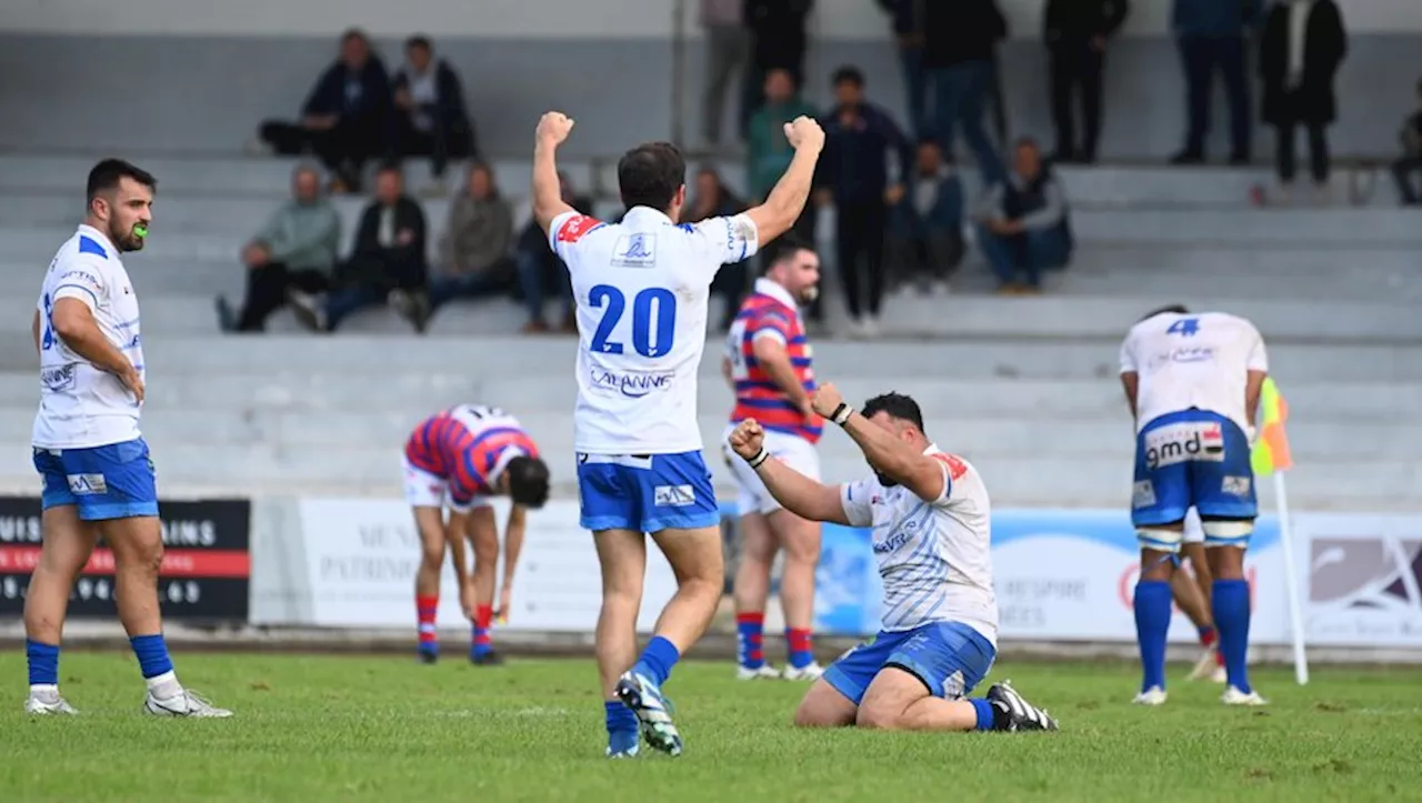 Rugby amateurs (Fédérale 1) : Les Lourdais tombent de haut à Tyrosse