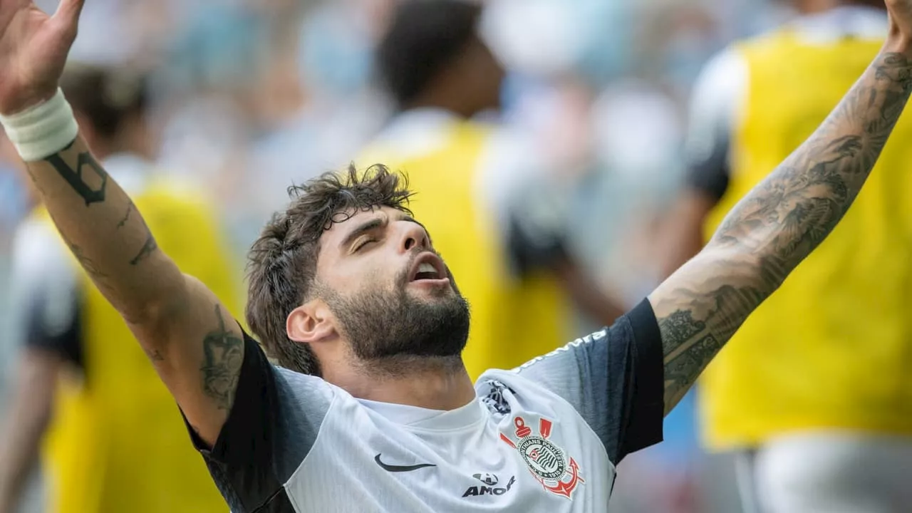 Corinthians: Yuri Alberto se emociona com gol e artilharia do Brasileirão