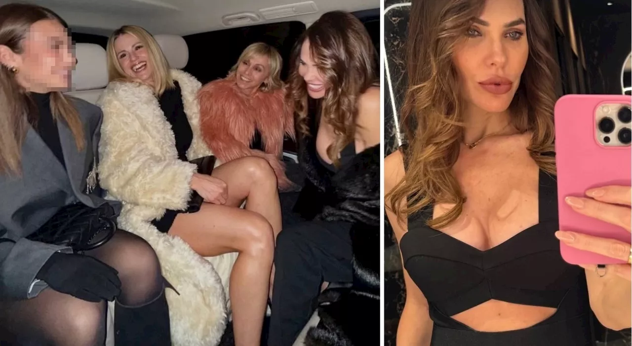 Ilary Blasi, l'Immacolata a Saint Moritz con Chanel Totti e Michelle Hunziker: la cena al Billionaire con Bast