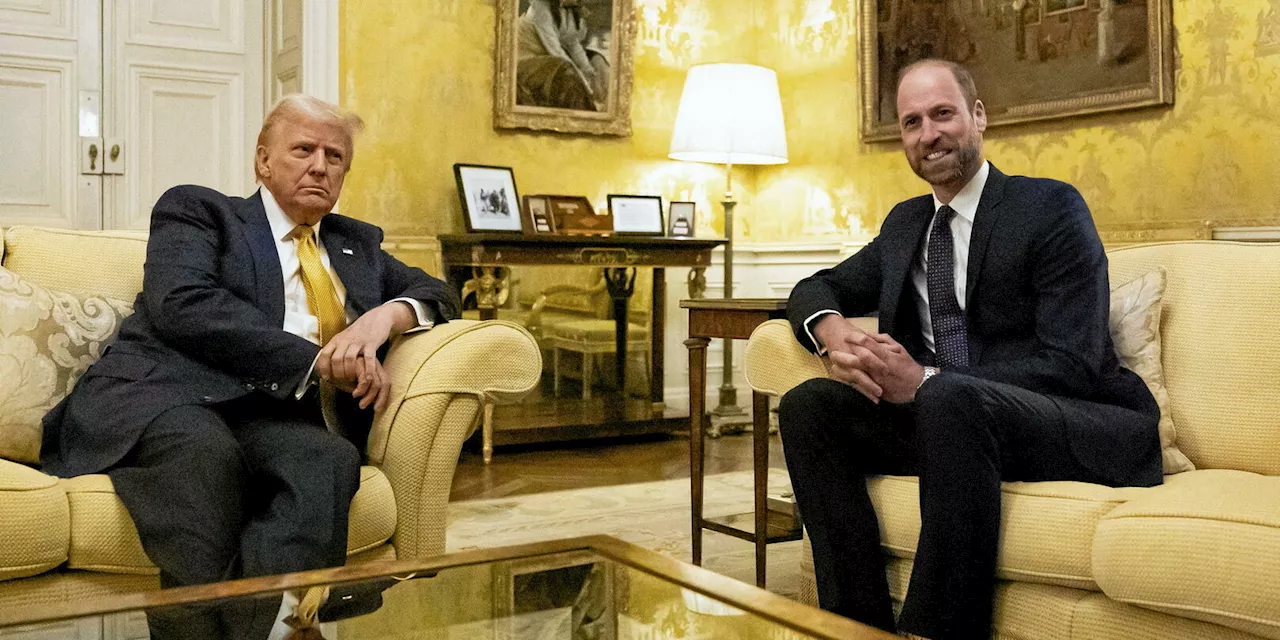 Ce que se sont dit le prince William et Donald Trump à Paris