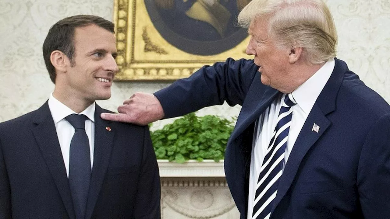 Emmanuel Macron Sambut Donald Trump di Paris dengan Protokol Penyambutan Kepresidenan