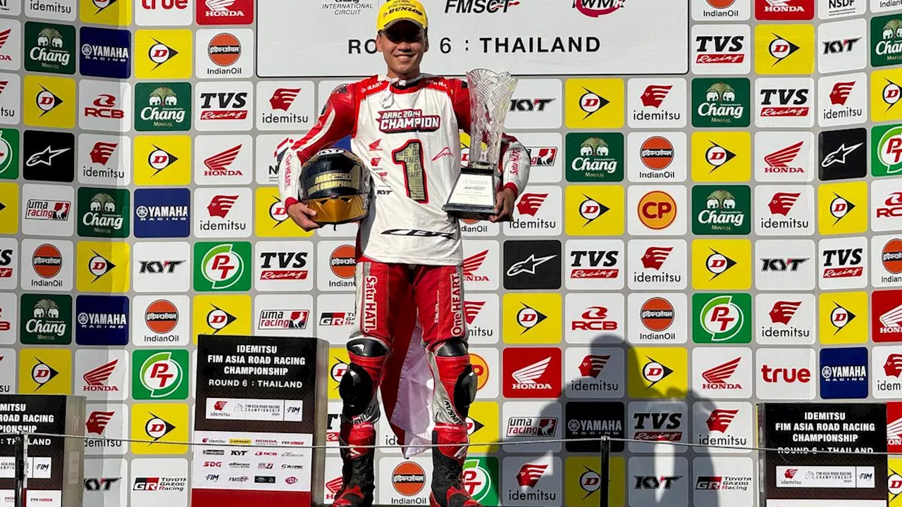 Herjun Atna Firdaus Rebut Gelar Juara Kelas AP250 ARRC 2024