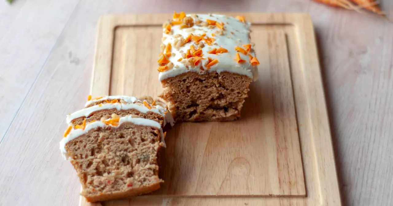 'Delightful' healthy carrot cake loaf perfect for breakfast and 250 calories