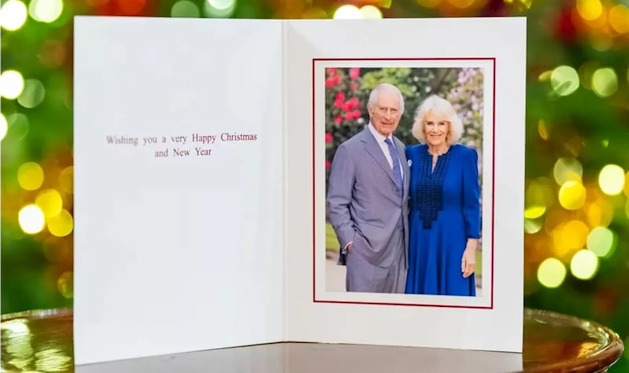 Ini Kartu Natal Resmi 2024 Raja Charles III dan Ratu Camilla