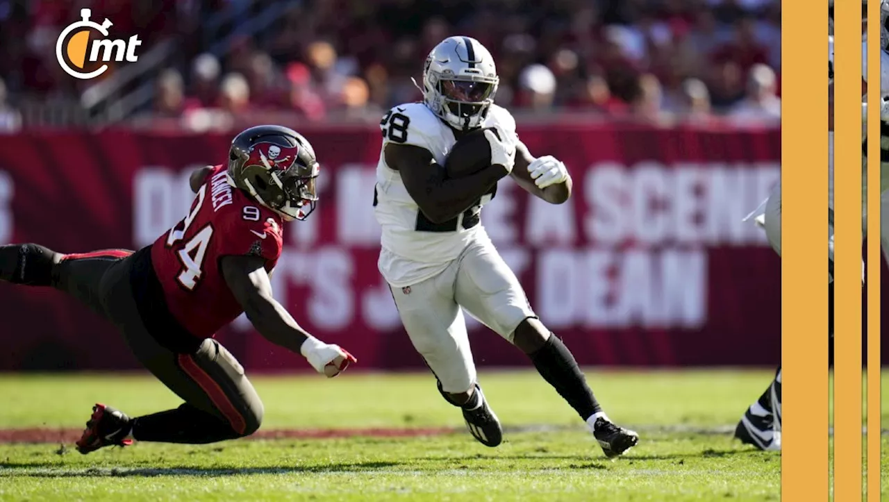 Raiders cae en su visita al Raymond James Stadium