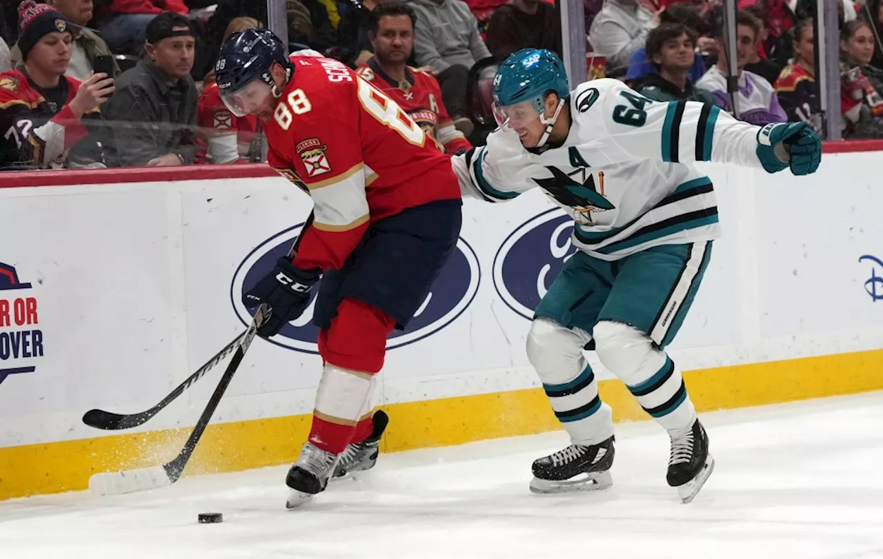 Blackwood shines, but Sharks offense stalls in loss to Panthers