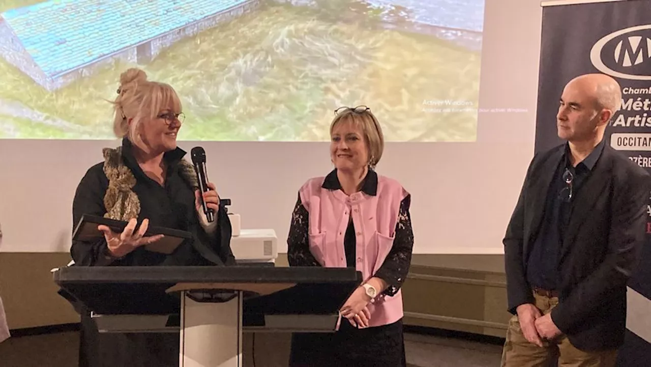 Sophie Fauré, coutelière sur le causse Méjean, première femme à devenir maître artisan en Lozère