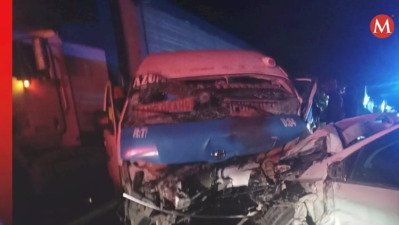 Accidente en Puebla deja al menos 9 heridos y cierre en la carretera Tehuacán-Orizaba