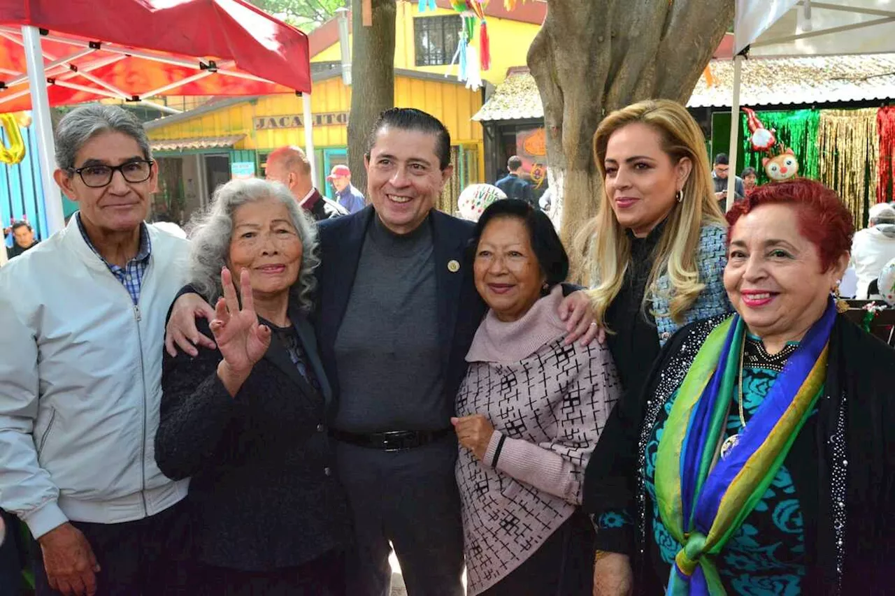 Coyoacán celebra 10 años de la casa del Adulto Mayor con festejos decembrinos