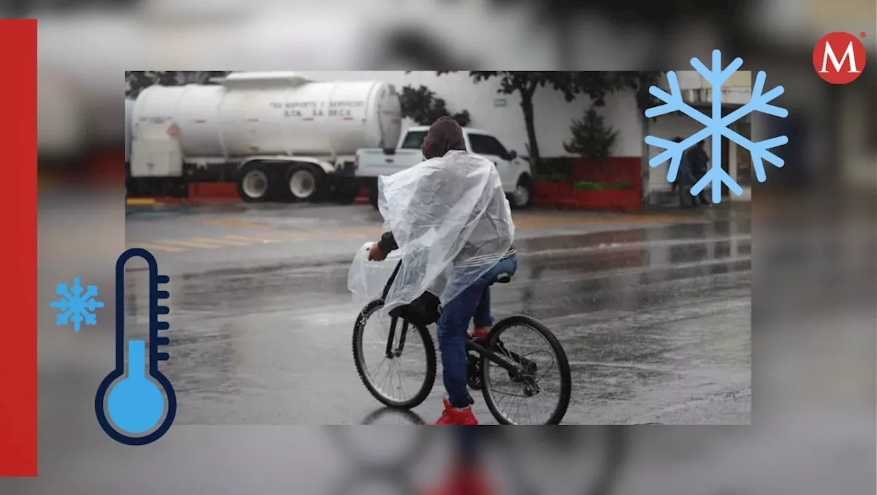 ¡Frente frío 13 trae lluvias! Te decimos el clima para este domingo en Coahuila y Durango