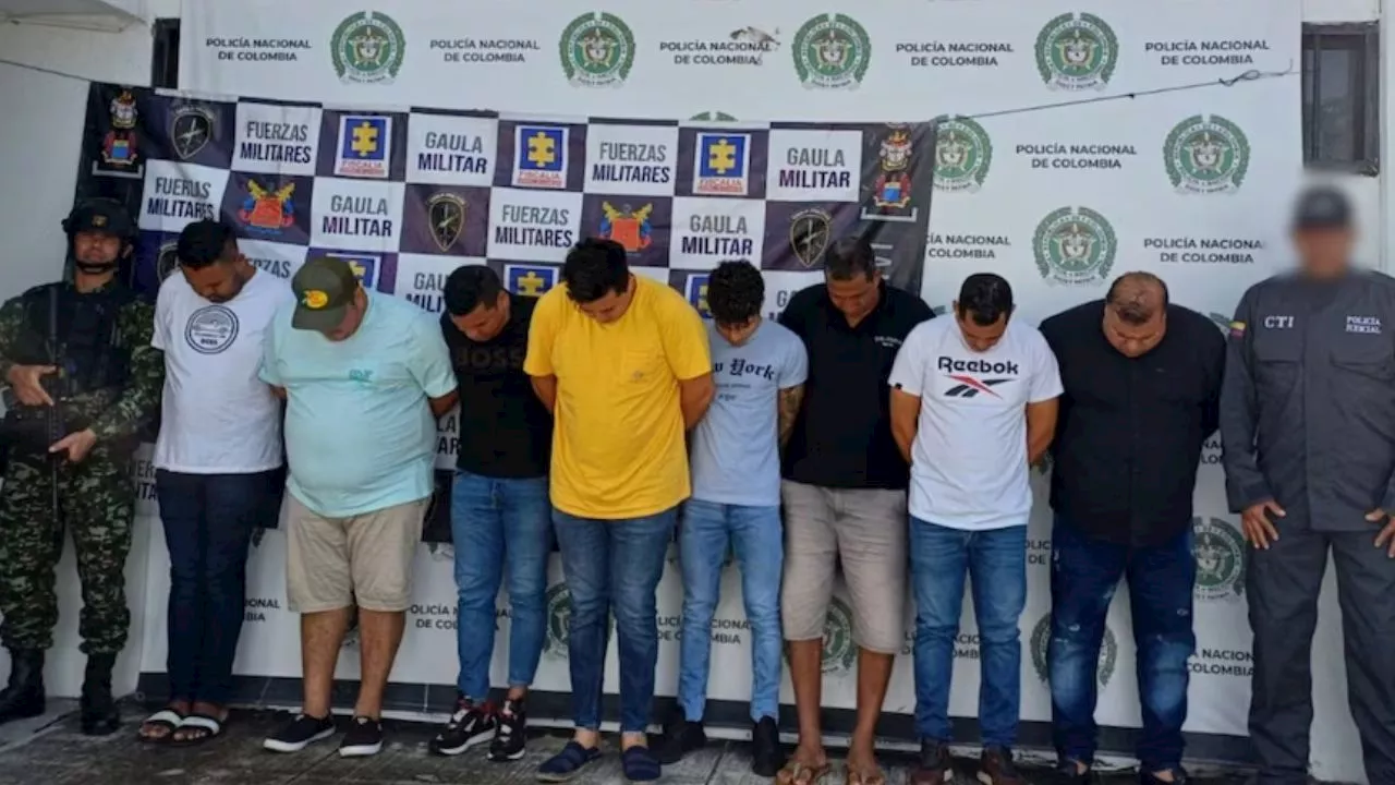 Desmantelan red criminal que suplantaba identidades para fraudes bancarios: nueve detenidos en la región Caribe