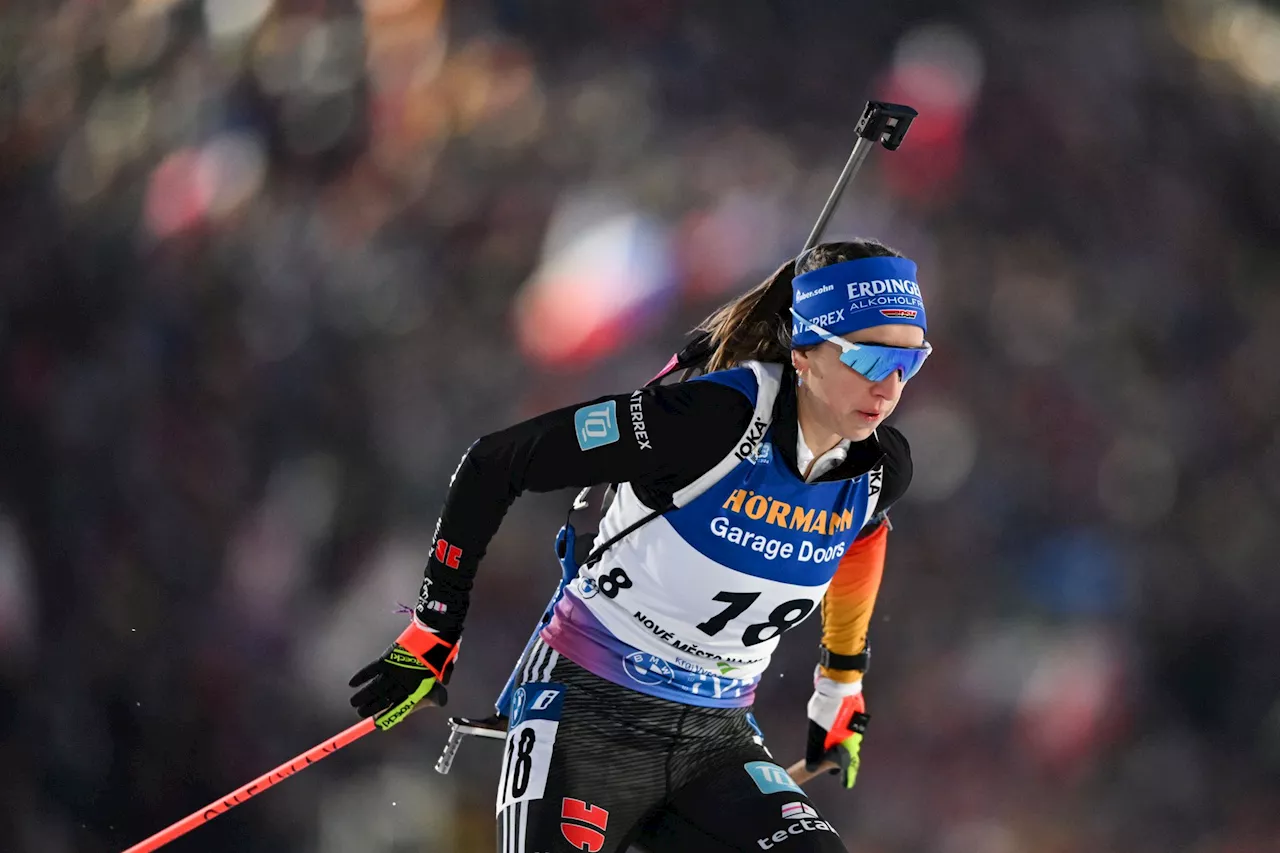 Angeführt von Preuß: Biathlon-Damen glänzen im Massenstart