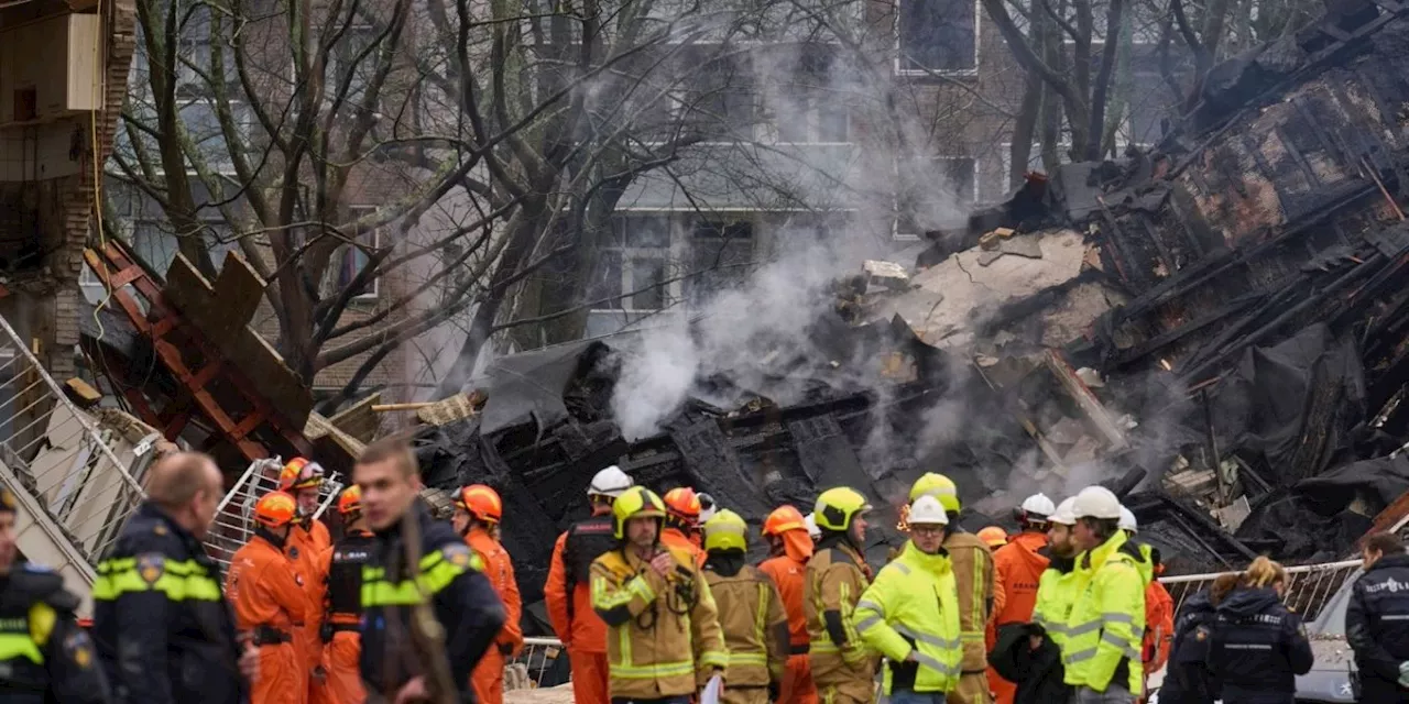 Nach Explosion in Den Haag: Suche nach Vermissten dauert an