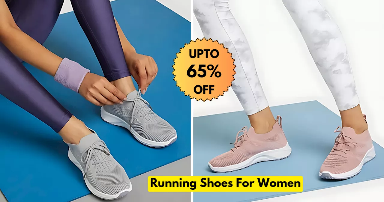 वेट लॉस के सफर में हर कदम का साथी बनेंगे ये वूमेंस Running Shoes, मिल रही 65% तक की भारी छूट ने मचाया तहलका