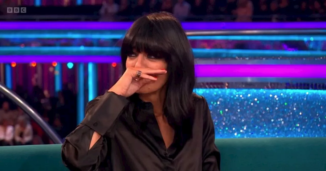 Strictly Come Dancing's Claudia Winkleman in tears during emotional moment