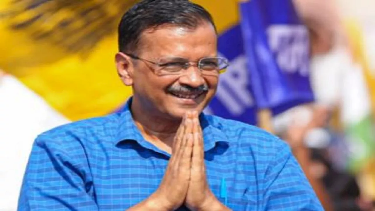 अरविंद केजरीवाल का 'पुष्पा' अवतार, AAP ने पोस्टर जारी करके जीत का जताया भरोसा