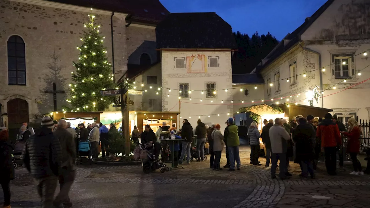 Stimmungsvoller Adventmarkt in Göstling