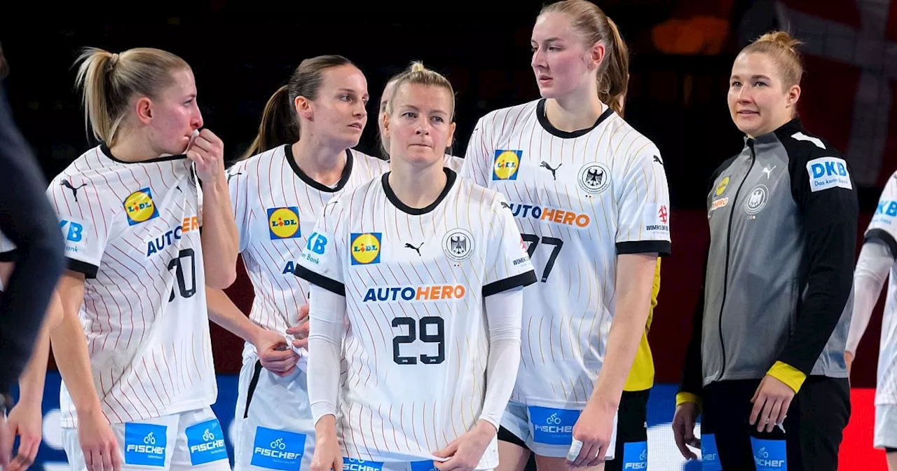 Deutsche Handballerinnen brauchen Wunder für EM-Halbfinale