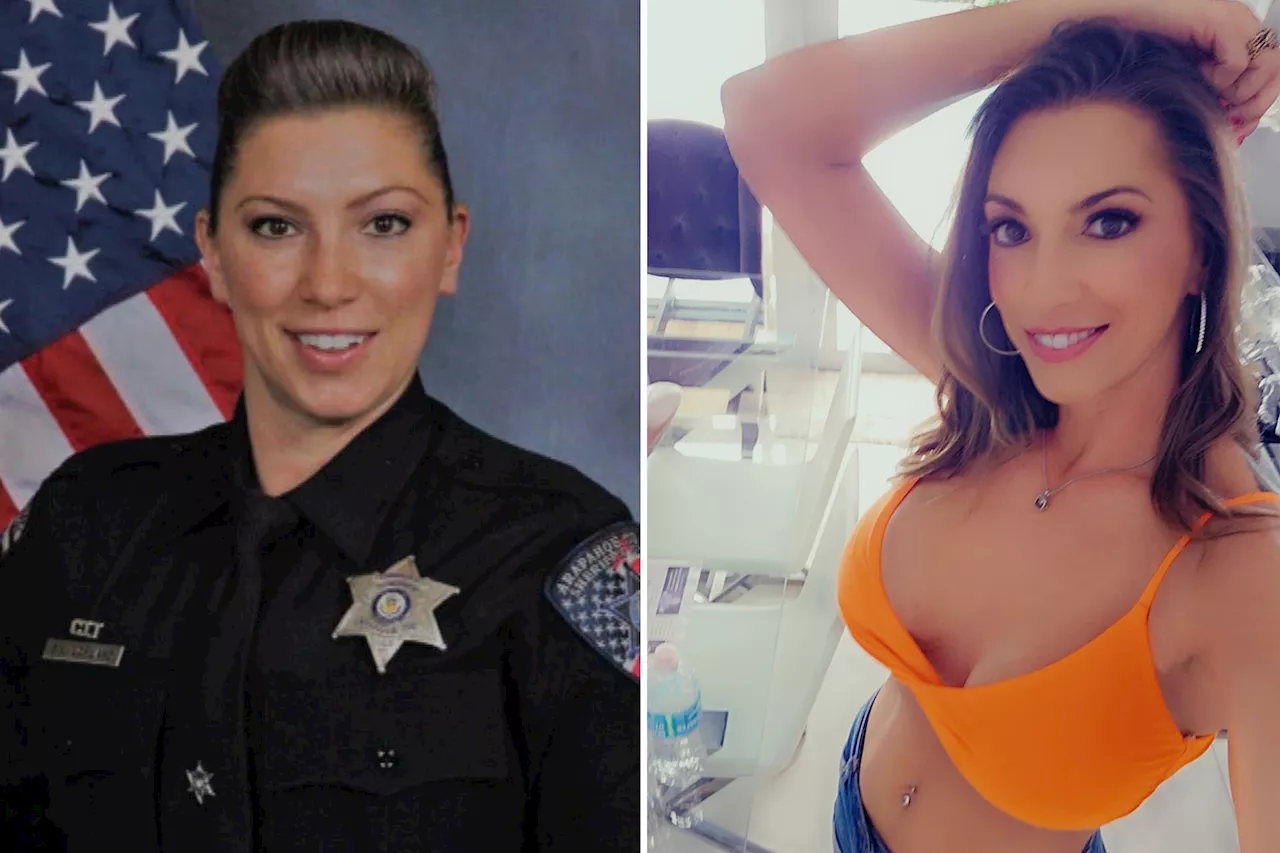 'Desperate' sheriff's deputy takes to porn for cash but resigns when her raunchy double-life is exposed