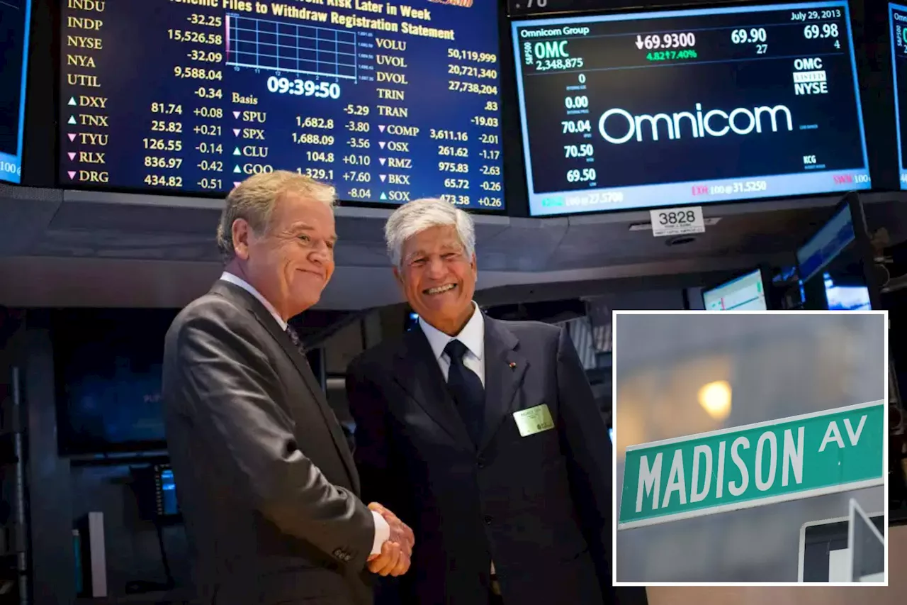 Madison Avenue advertising giants Interpublic, Omnicom reportedly in talks to merge