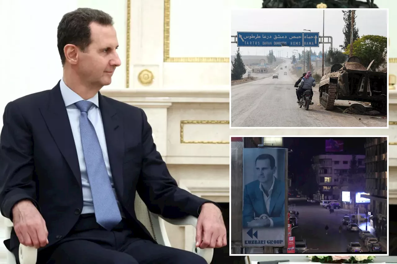 Syrian President Bashar al-Assad flees Damascus as rebels move into country's capital: report