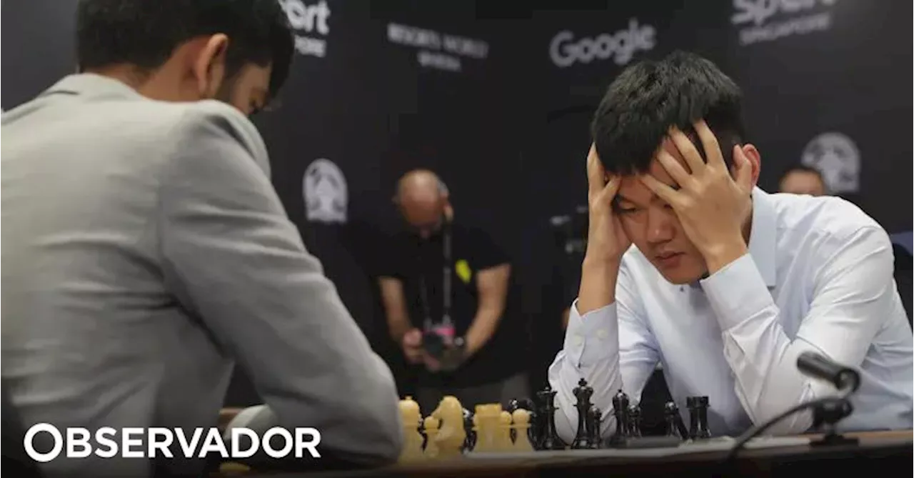 Dommaraju passa para a frente no Mundial de xadrez após vencer Ding Liren