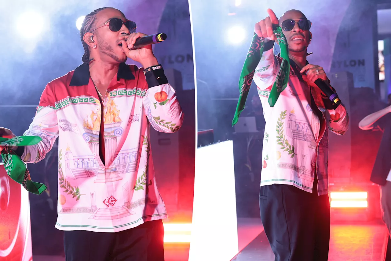 Ludacris performs at Nylon’s star-studded Art Week bash