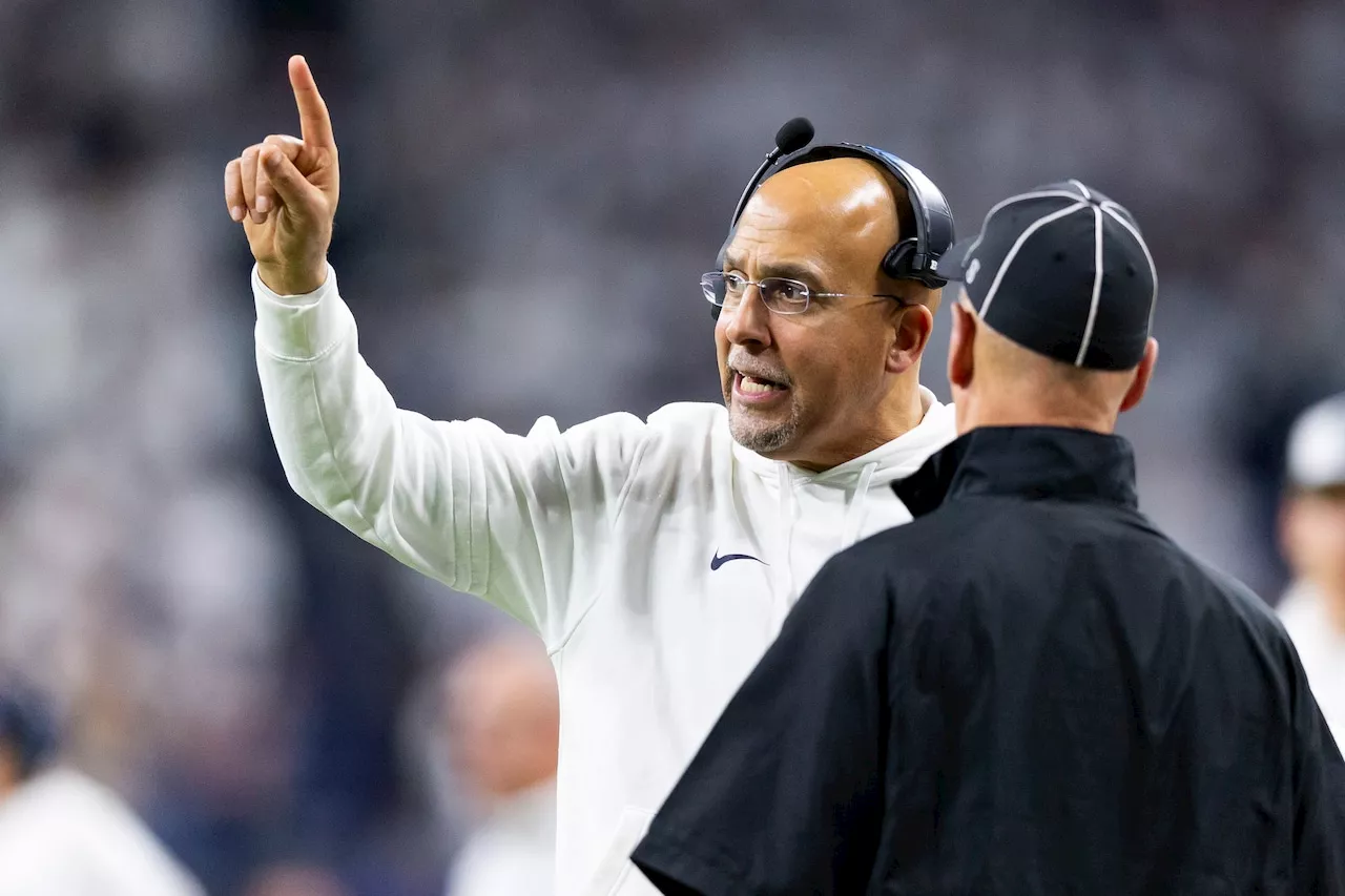 James Franklin calls out 'lopsided' penalties, officiating in Big Ten Championship loss to Oregon