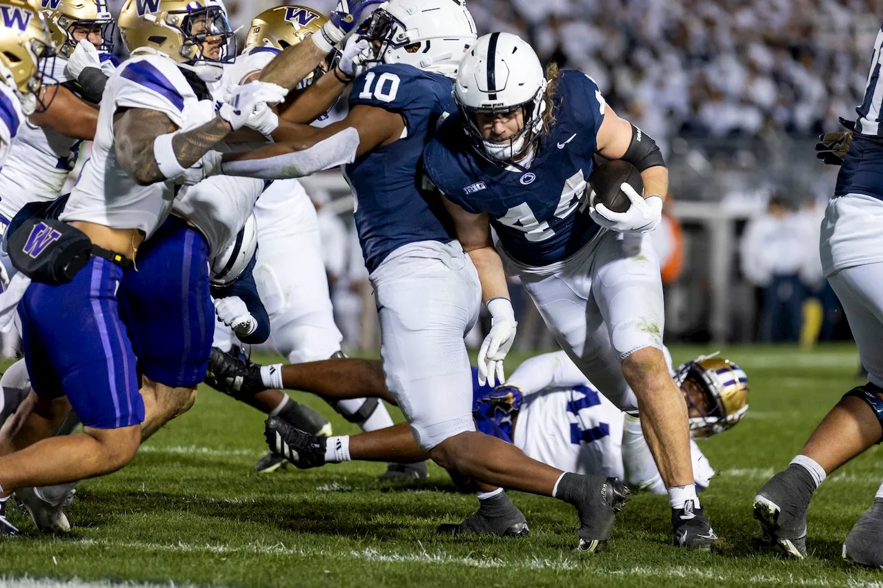 Penn State’s Tyler Warren joins 1,000-yard club with his first-quarter catch against Oregon