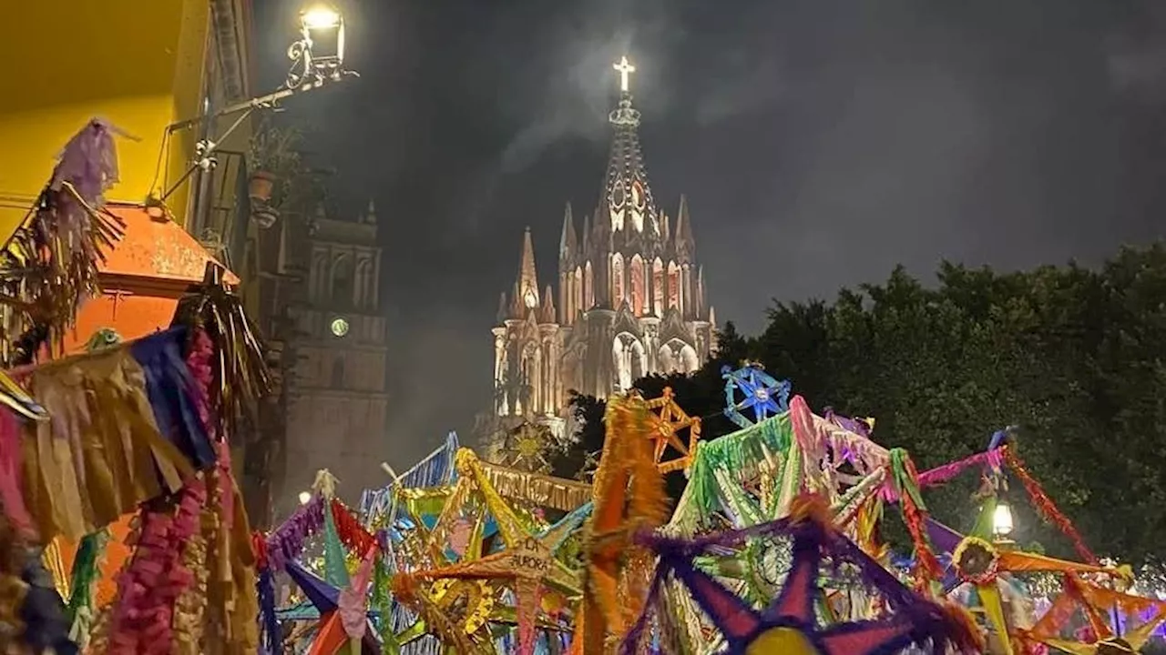 100 años de tradición, La Alborada ilumina San Miguel de Allende