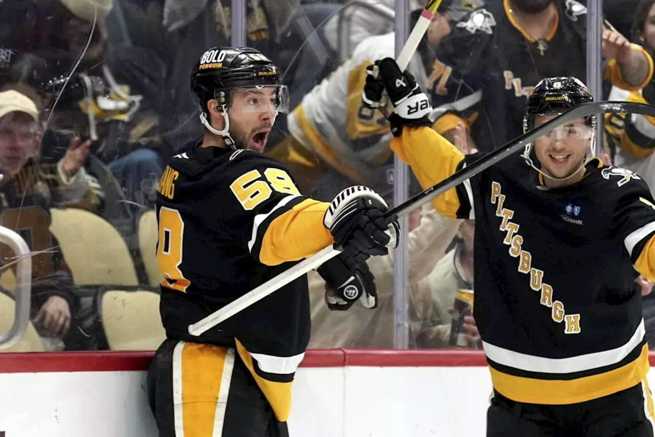 Bunting scores decisive power-play goal to power Penguins past Maple Leafs 5-2